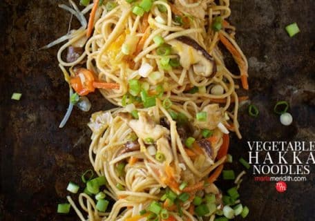 Vegetable Hakka Noodles