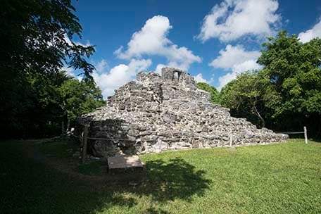 Cozumel mayan ruins