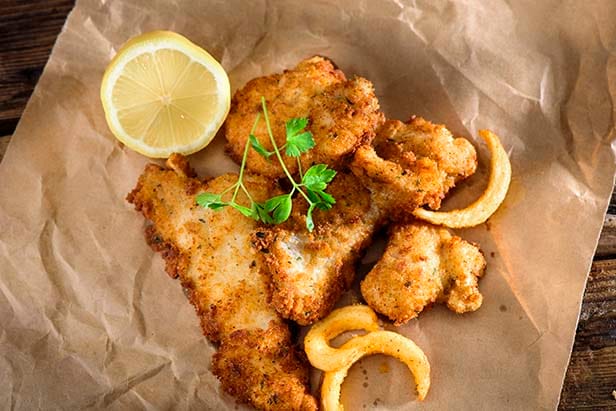 delicious fried grouper