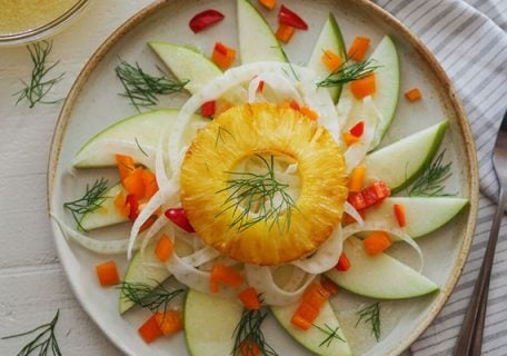 Grilled Pineapple & Fennel Salad