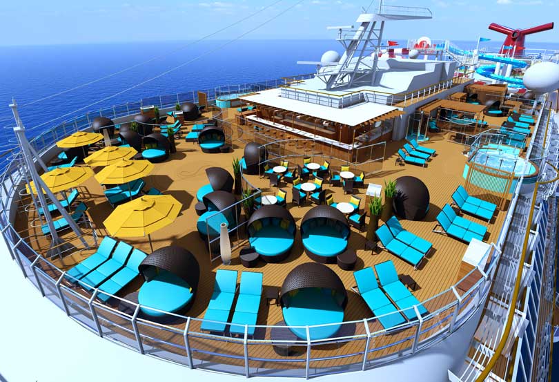 serenity retreat on carnival horizon