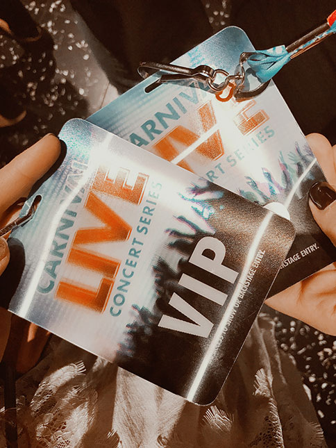 Noelle’s Carnival Live VIP passes