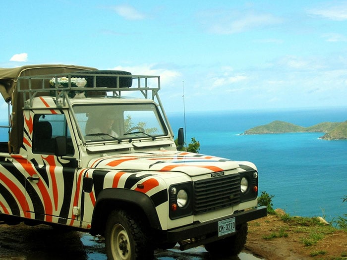 4x4 Jeep tour of Tortola