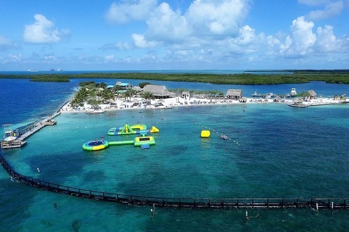 starfish private island beach in belize