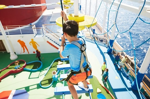 carnival cruise line children's program