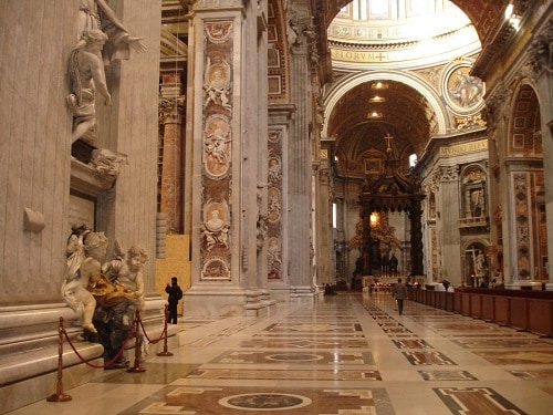 st. peter’s basilica and the vatican museum