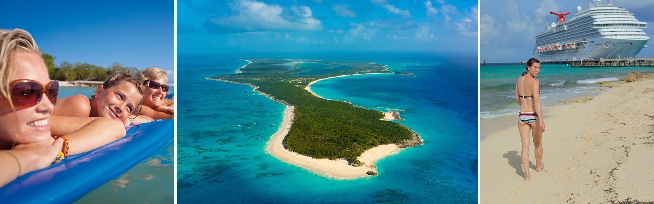 gorgeous private islands you can experience by cruise