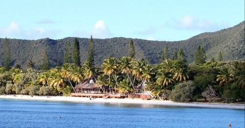 a large resort on kuto bay