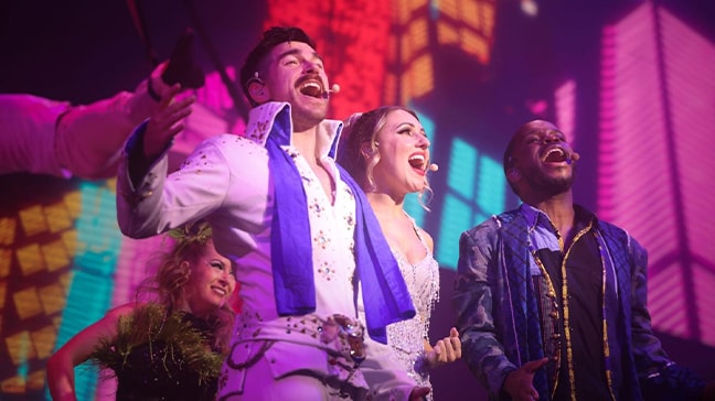 carnival festival sets sail at sea