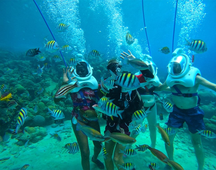 Sea Trek Helmet Diving - Curacao Shore Excursions | Carnival Cruise Line