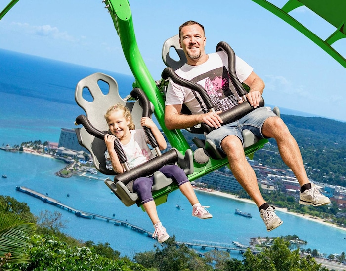 Ragga Ride Bobsled, Ragga Ride, Mystic Mountain & Dunns River - Ocho Rios, Jamaica ...