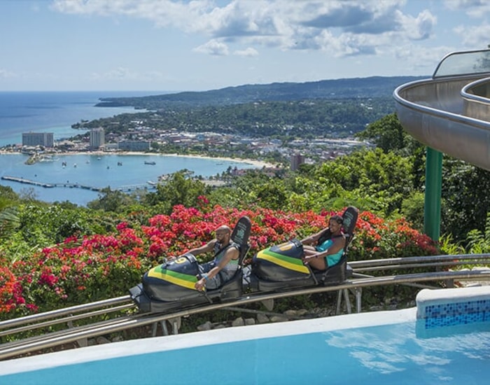 Ragga Ride Bobsled, Ragga Ride, Mystic Mountain & Dunns River - Ocho Rios, Jamaica ...