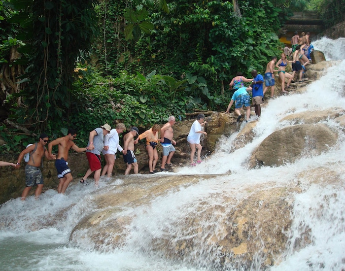 Ocho Rios Zip Lining Dunn's River Falls & Zipline Adventure - Ocho Rios, Jamaica Shore ...