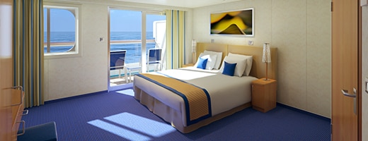 view of an accessible ocean view stateroom