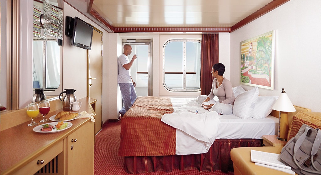 the carnival cruise rooms